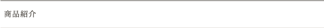 商品紹介